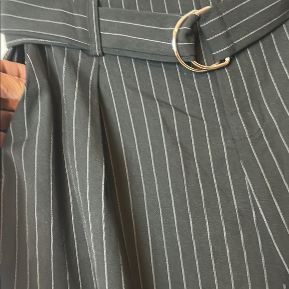Solitaire Women’s Dress Pant  Striped High Rise Straight Leg Size XL - Picture 5 of 9